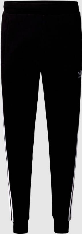 Adidas Originals Tapered fit sweatpants met galonstrepen model '3-STRIPES-PANT' - Foto 7