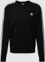 Adidas Originals Zwarte Sweaters met 3 Strepen Zwart Heren - Thumbnail 1