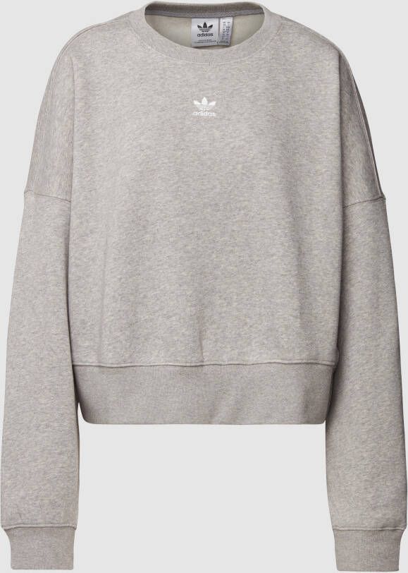 Adidas Originals Bluza Damska Administry Essentials Fleece Sweatshirt Hf7478 36 Grijs Dames