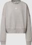 Adidas Originals Bluza Damska Administry Essentials Fleece Sweatshirt Hf7478 36 Grijs Dames - Thumbnail 3