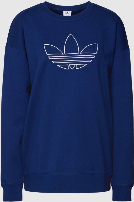 Adidas Originals Oversized Sweatshirt Sweaters Kleding night sky maat: XS beschikbare maaten:XS