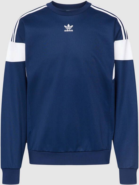 Adidas Originals Sweatshirt met labelstitching model 'CHALLENGER'