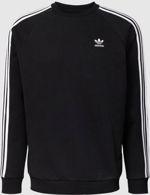 Adidas Originals Adicolor 3-stripes Crew Sweatshirt Sweaters Kleding black maat: XXL beschikbare maaten:S M L XL XS XXL