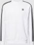 Adidas Originals Trainingsshirt Adicolor Clics 3-Stripes Crew Sweatshirt White Heren - Thumbnail 2