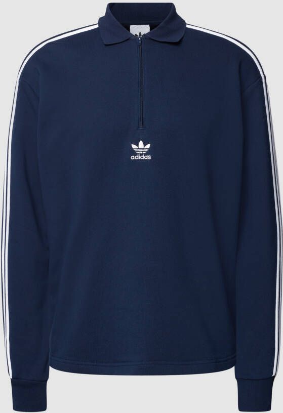 Adidas Originals Adicolor 3-Stripes Poloshirt met Lange Mouwen