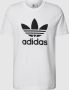 Adidas Originals Klassiek Logo T-Shirt White Heren - Thumbnail 3