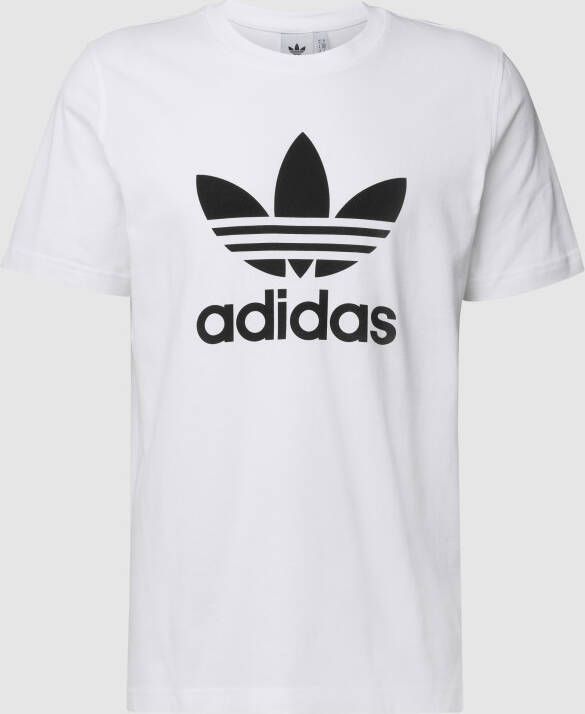Adidas Originals Klassiek Logo T-Shirt White Heren