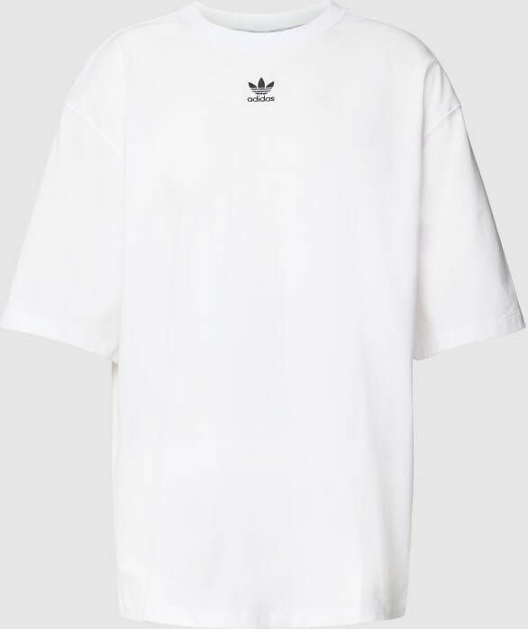 Adidas Originals T-shirt met labelstitching model 'TEE'
