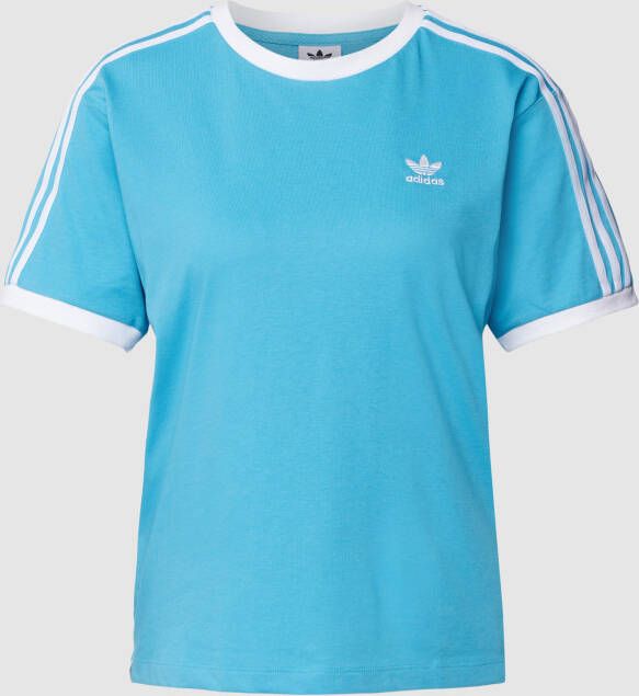 Adidas Originals T-shirt met logostrepen model '3 STRIPES TEE'