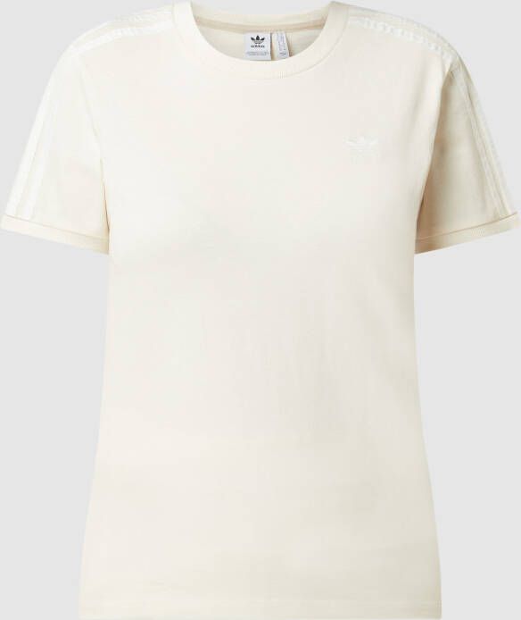 Adidas Originals T-shirt met logostrepen model '3 Stripes Tee'