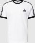 Adidas Originals Heren Wit Logo T-shirt met 3 Strepen White Heren - Thumbnail 1