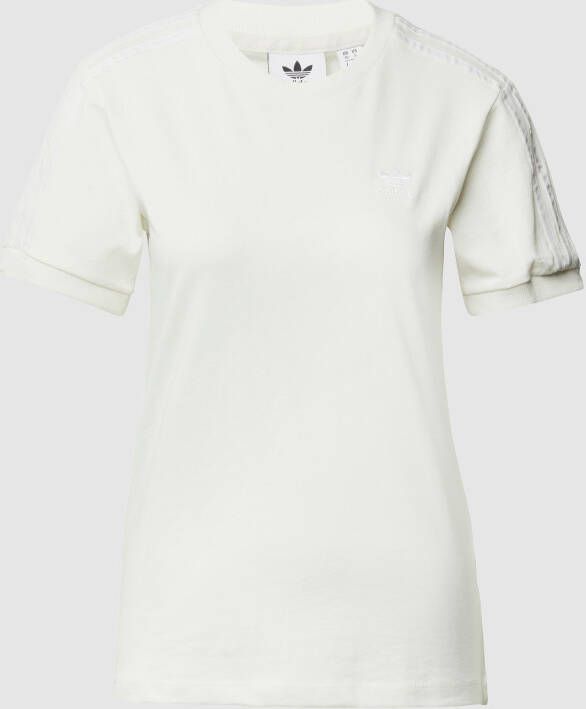 Adidas Originals T-shirt met logostrepen model '3 Stripes Tee'