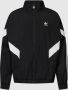Adidas Iconische Sweatshirt met Rits voor Heren Zwart Heren - Thumbnail 1