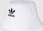 Adidas Originals Witte Bucket Hat met Trefoil Logo Borduursel White Unisex - Thumbnail 1