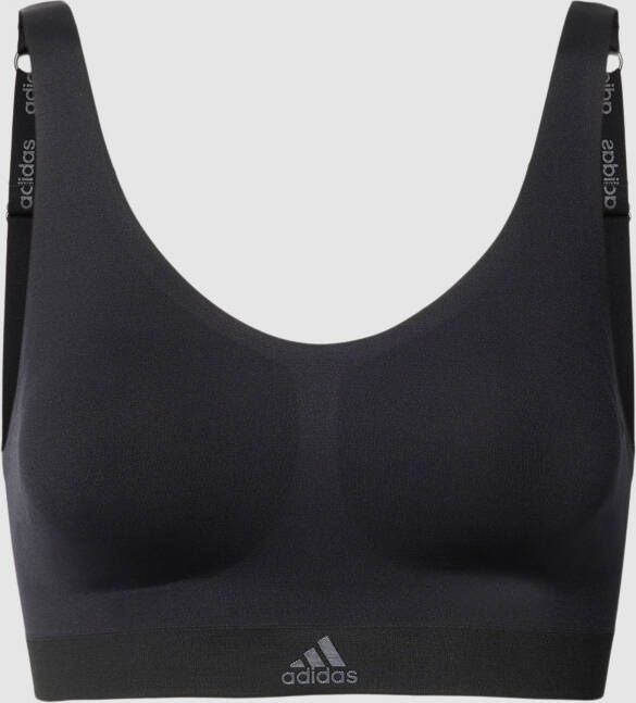 ADIDAS SPORTSWEAR Bustier met labelprint model 'Naked'