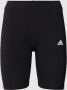 Adidas 3-Stripes Badge of Sport Cycle Shorts Black White- Dames Black White - Thumbnail 3