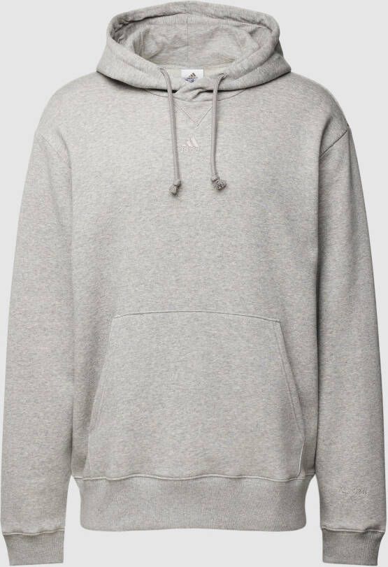 Adidas Grijze Hoodie All Szn Fleece Grijs Heren