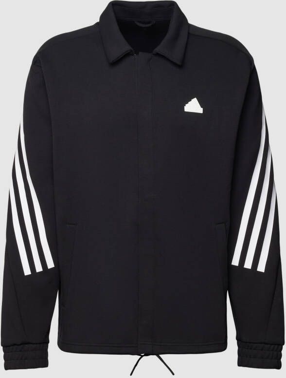 Adidas Future Icons 3-Stripes Coaches Jas Black Heren