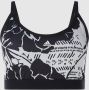 Adidas Sportswear Plus SIZE bustier met all-over motief - Thumbnail 1
