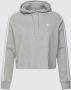 Adidas Sportswear Essentials 3-Stripes French Terry Crop Hoodie (Grote Maat) - Thumbnail 1