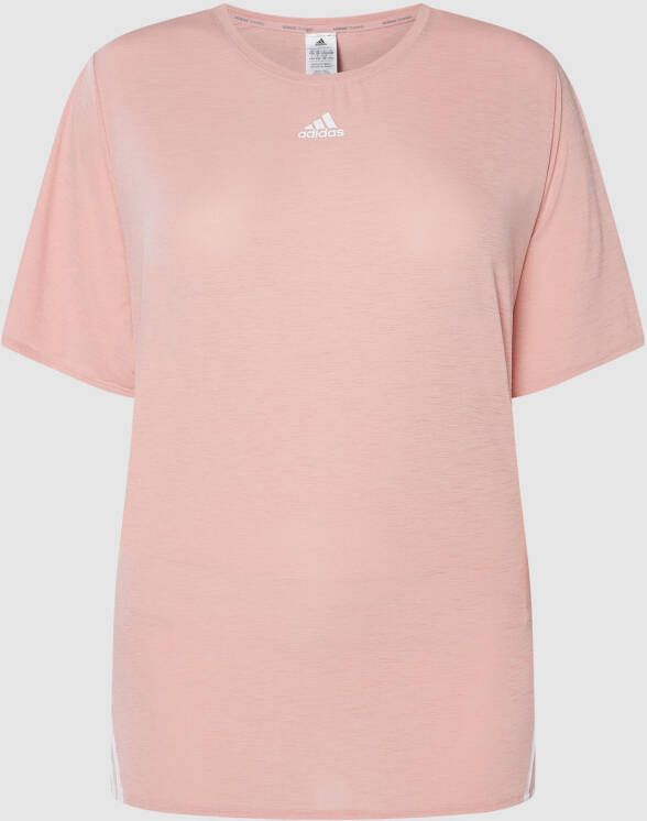 Adidas Sportswear Plus SIZE T-shirt van slubjersey
