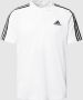Adidas Polo Shirt Korte Mouw 3 Stripes PQ POLO SHIRT - Thumbnail 3