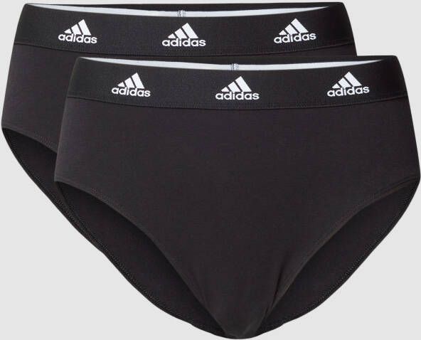 ADIDAS SPORTSWEAR Slip met elastische band met logo in een set van 2 stuks