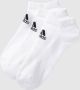 Adidas Perfor ce Gevoerde Korte Sokken 3 Paar - Thumbnail 1