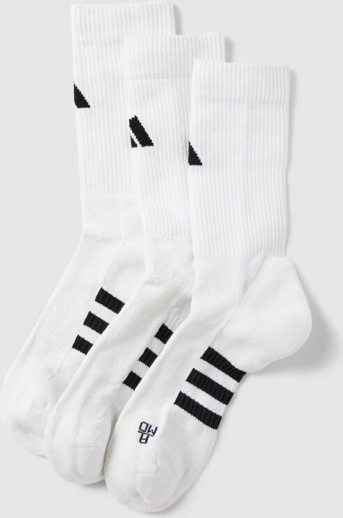 ADIDAS SPORTSWEAR Sokken met labelstitching in een set van 3 paar model 'CUSH'