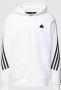 Adidas FutuIcons 3-Stripes Full-Zip Hoodie White Heren - Thumbnail 1