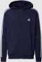 Adidas Sportswear Capuchonsweatvest ESSENTIALS 3-STRIPES CAPUCHONJACK comfortabel materiaal van katoenmix (1-delig) - Thumbnail 2