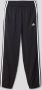 Adidas Sportswear joggingbroek zwart wit Gerecycled polyester 152 - Thumbnail 1