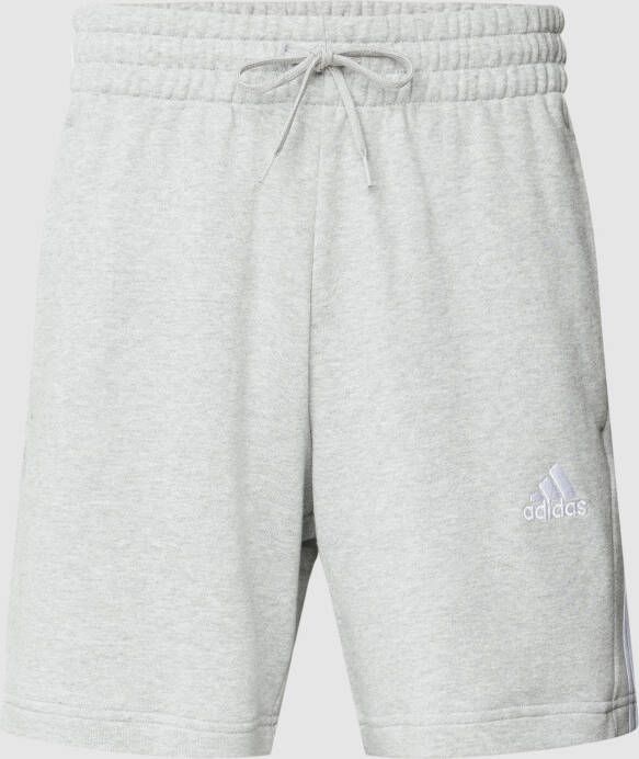 Adidas Badge of Sport 3-Stripes Shorts Medium Grey Heather- Heren Medium Grey Heather