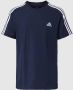 Adidas Sportswear Essentials Single Jersey 3-Stripes T-shirt - Thumbnail 1