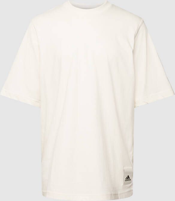 ADIDAS SPORTSWEAR T-shirt met labeldetail model 'CAPS TEE'