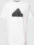 Adidas Future Icons Badge Of Sport T-shirt White Heren - Thumbnail 1