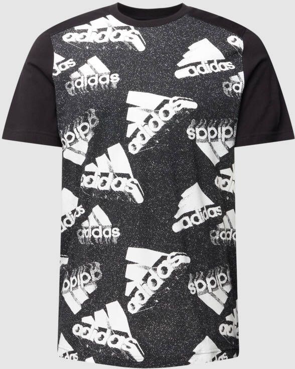 ADIDAS SPORTSWEAR T-shirt met labelprint