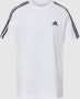 Adidas Sportswear Essentials Single Jersey 3-Stripes T-shirt - Thumbnail 1