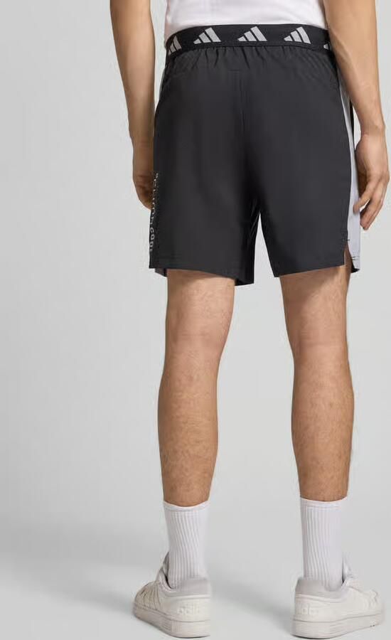 Adidas Training Korte broek met logo en elastische band - Foto 2