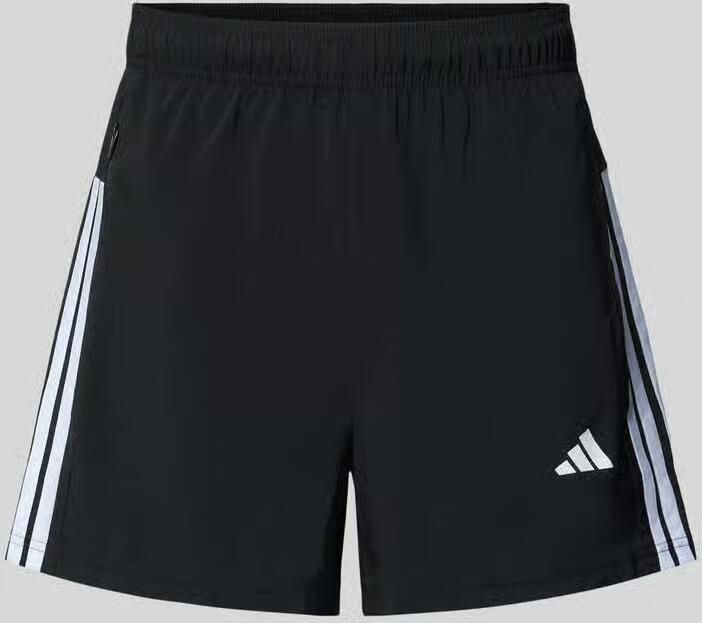 Adidas Training Korte broek met logoprint en ritszakken