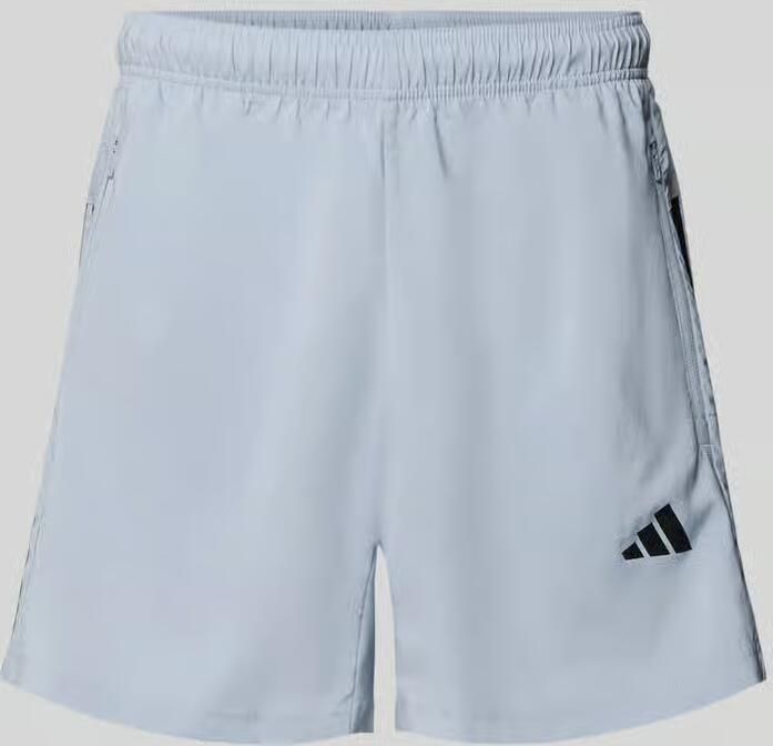 Adidas Training Korte broek met logoprint en ritszakken - Foto 6