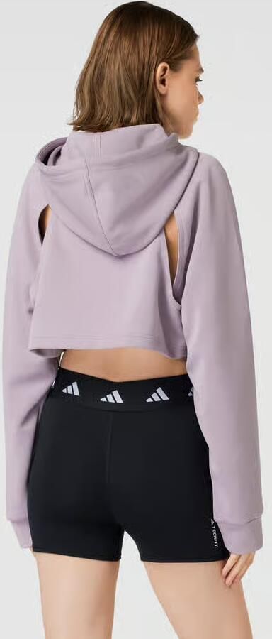 Adidas Performance HIIT AEROREADY Crop Training Hoodie - Foto 4