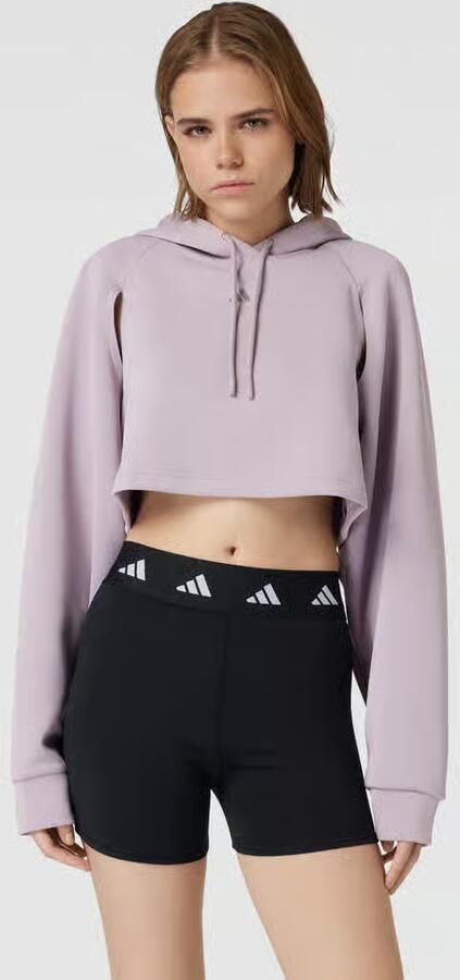 Adidas Performance HIIT AEROREADY Crop Training Hoodie - Foto 3