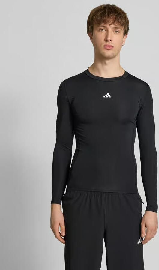Adidas TECHFIT Compression Training Longsleeve Zwart- Heren Zwart - Foto 7