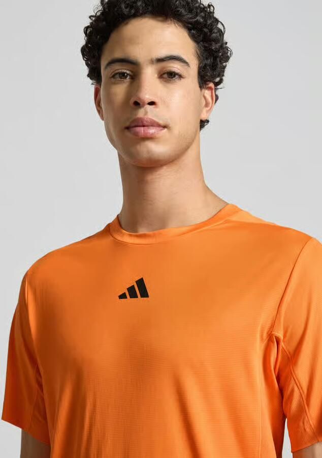 Adidas Training Regular fit sport T-shirt met labelprint - Foto 3
