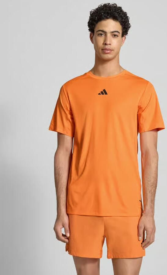 Adidas Training Regular fit sport T-shirt met labelprint - Foto 4