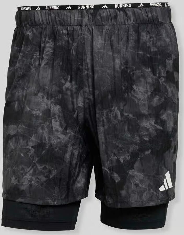 Adidas Training regular fit sportshort in 2-in-1-look