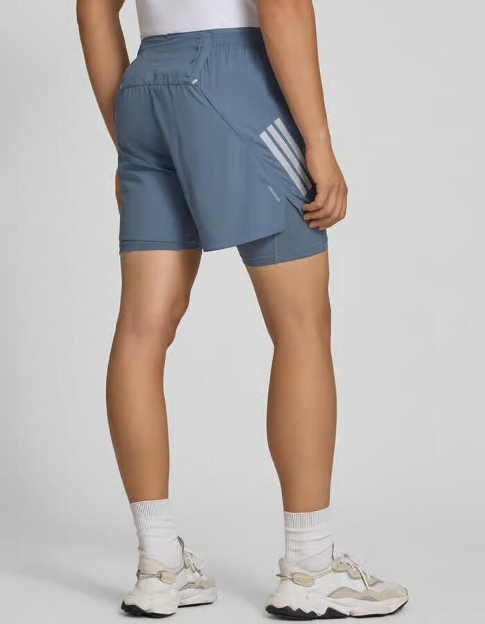 Adidas Training Regular fit sportshorts met logoprint model 'ADI365 2i1 M'