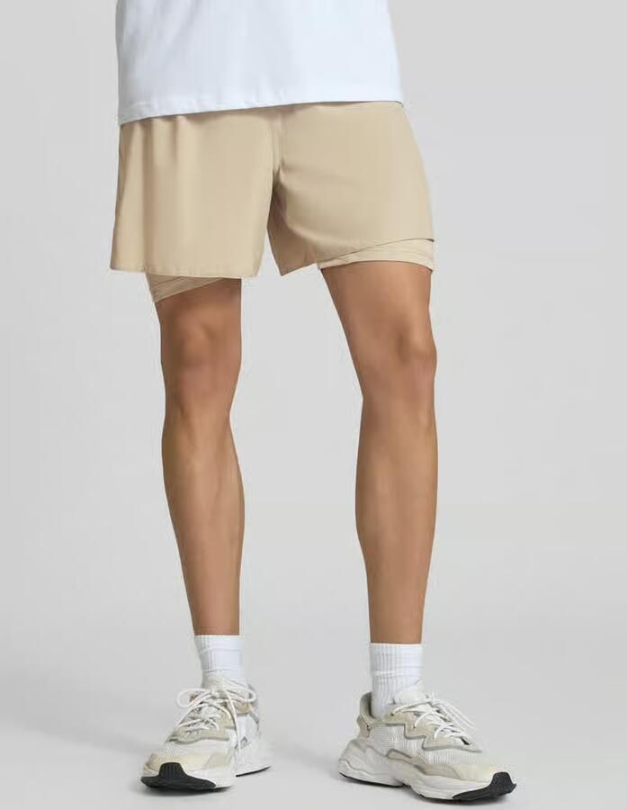 Adidas Training Regular fit sportshorts met logoprint model 'ADI365 2i1 M' - Foto 8