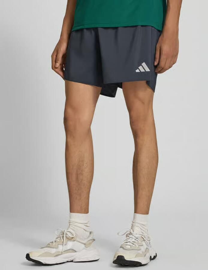 Adidas Training Regular fit sportshorts met logoprint model 'Run Ess Shor M' - Foto 3